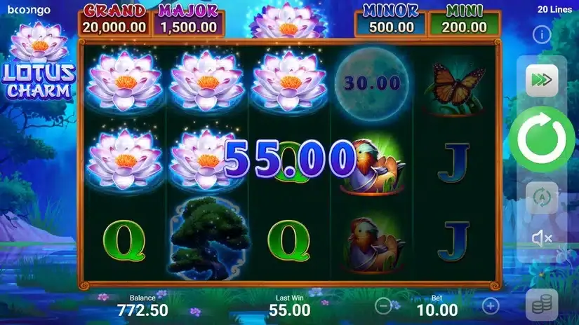 Lotus Charm slot screenshot 3