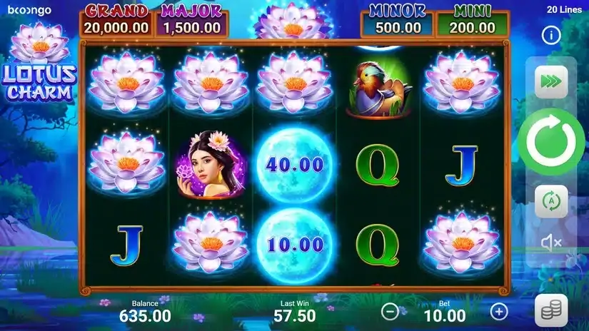 Lotus Charm slot screenshot 4