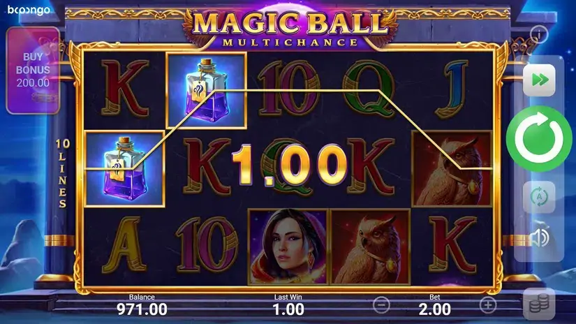 Magic Ball Multichance slot screenshot 1