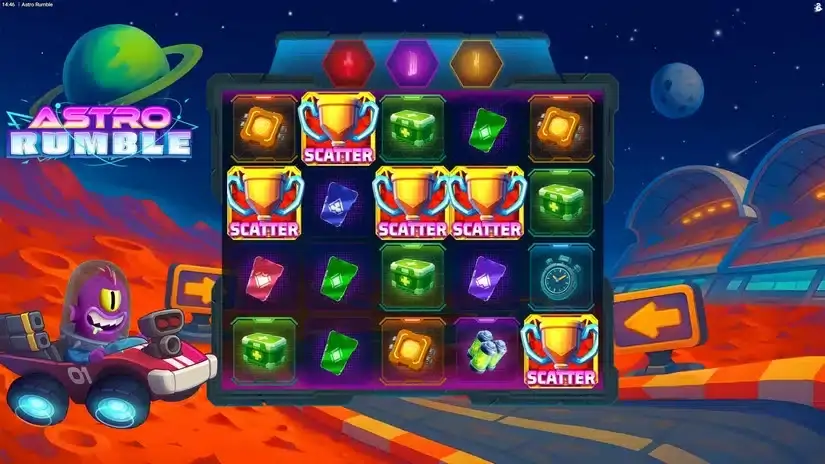 Astro Rumble slot screenshot 5