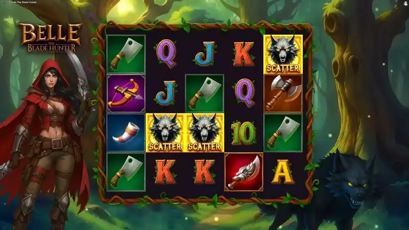 Belle The Blade Hunter slot screenshot 4