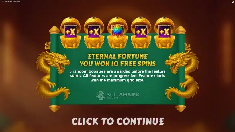 Charm of the Dragon slot screenshot 3