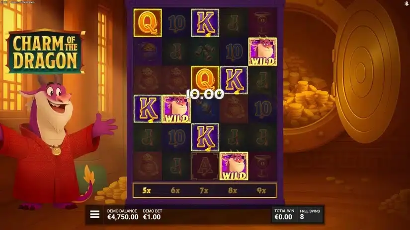 Charm of the Dragon slot screenshot 4