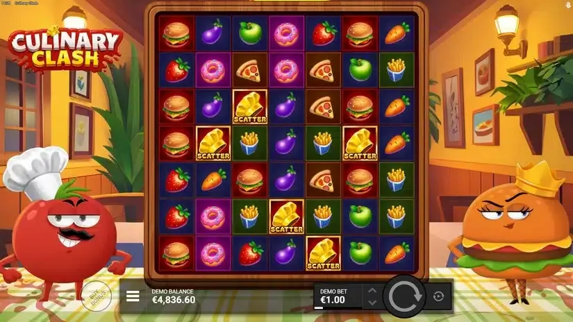 Culinary Clash slot screenshot 3