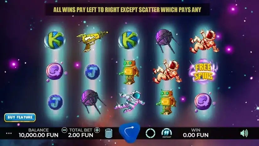 Astro Wild slot screenshot 
