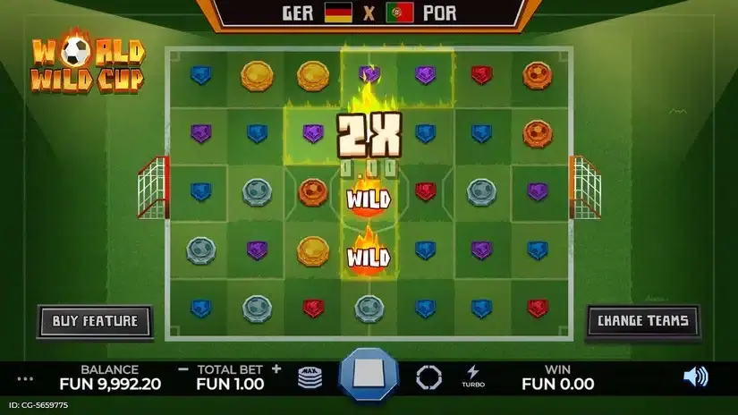 World Wild Cup slot screenshot 3