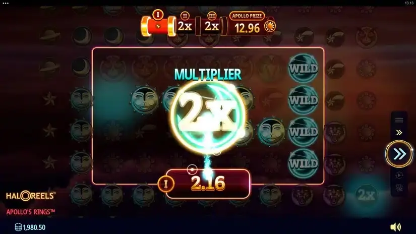 Apollo’s Rings slot screenshot 4