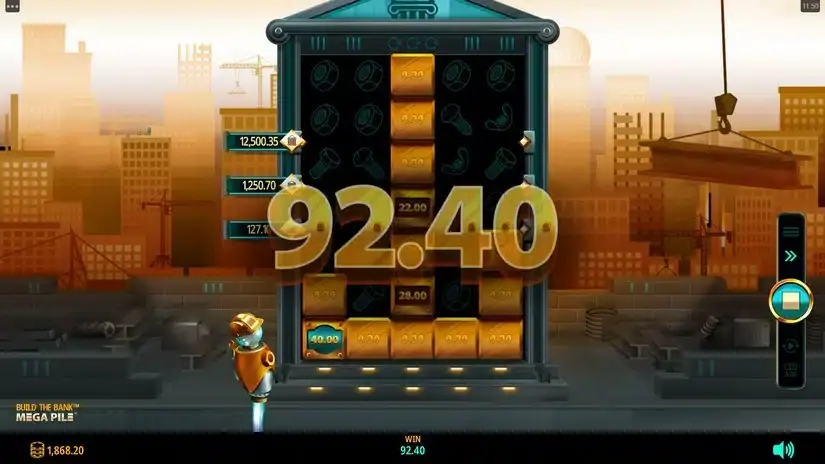 Build the Bank slot screenshot 