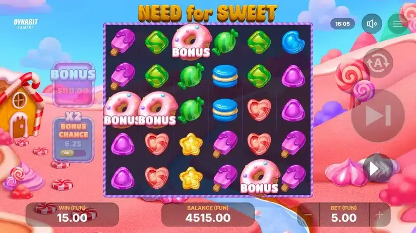 Need For Sweet slot screenshot 2