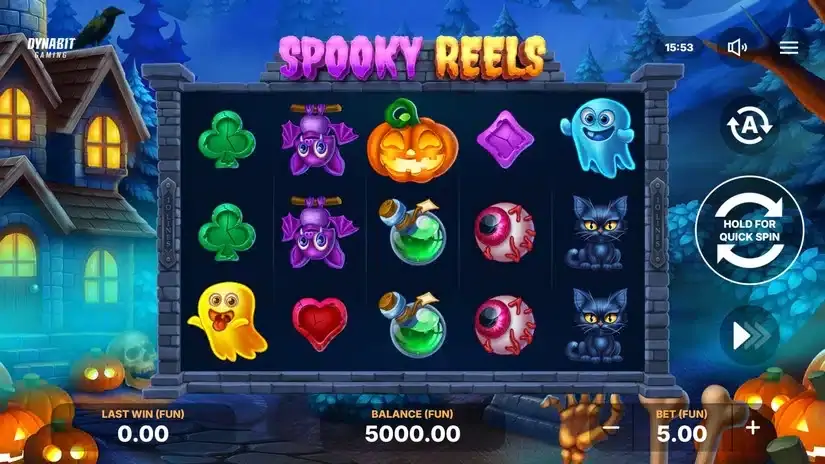 Spooky Reels slot screenshot 1