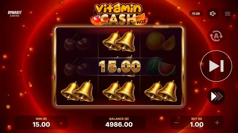 Vitamin Cash Hot slot screenshot 2