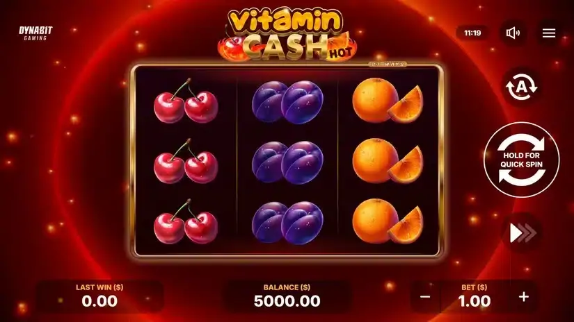 Vitamin Cash Hot slot screenshot 1