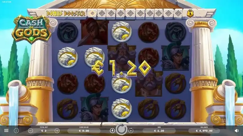 Cash of Gods slot screenshot 3