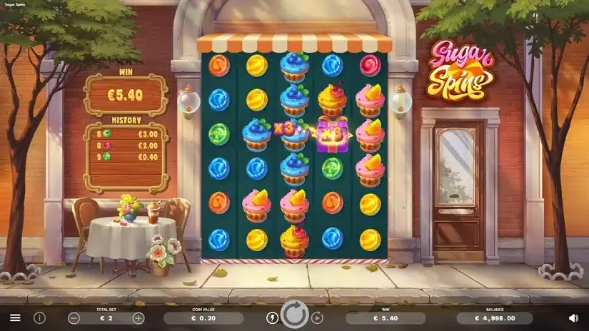Sugar Spins slot screenshot 3