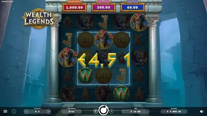 Wealth of Legends slot screenshot 5