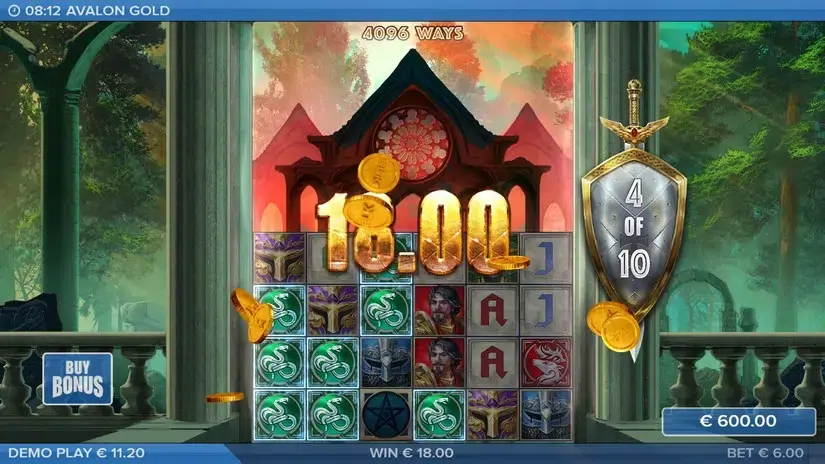 Avalon Gold slot screenshot 6