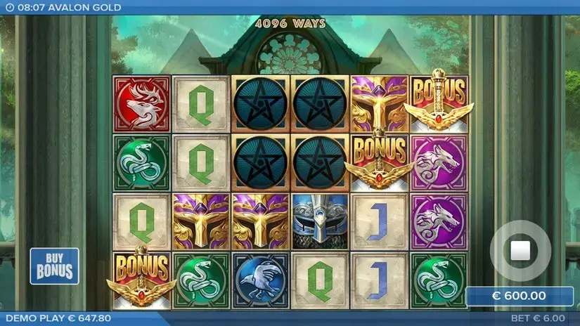 Avalon Gold slot screenshot 5