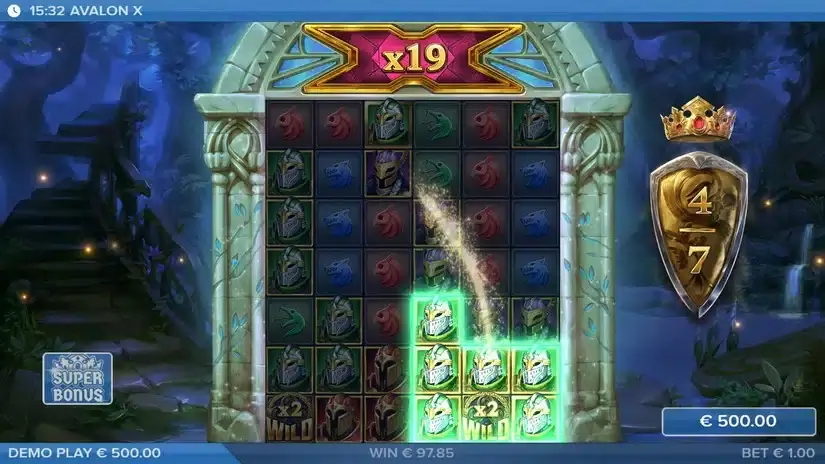 Avalon X slot screenshot 