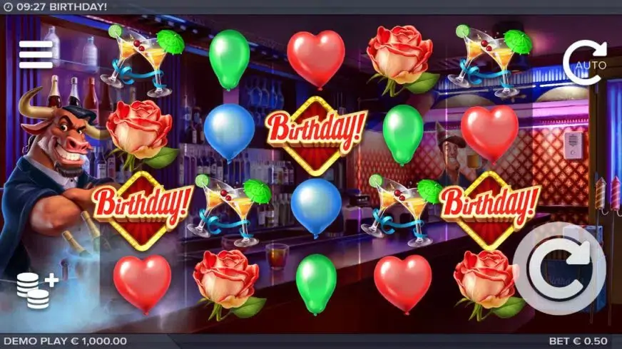 Birthday! slot screenshot 