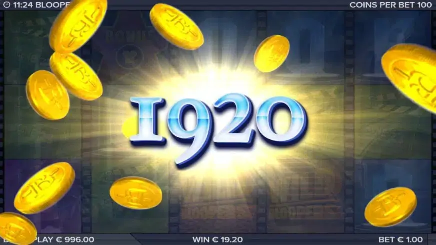 Bloopers slot screenshot 