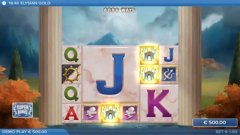 Elysian Gold slot screenshot 2