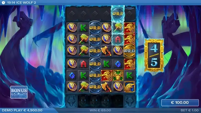 Ice Wolf 2 slot screenshot 4
