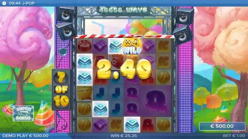 J-POP slot screenshot 4