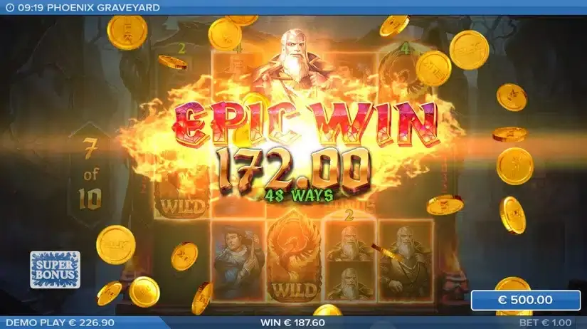 Phoenix Graveyard slot screenshot 