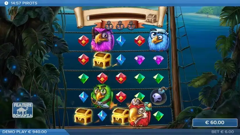 Pirots slot screenshot 2