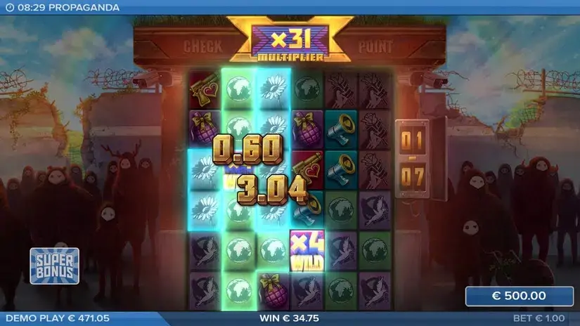Propaganda slot screenshot 6