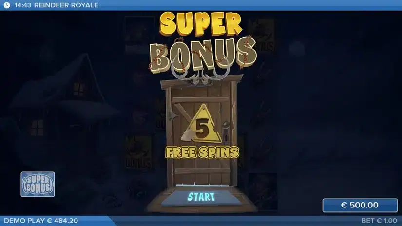 Reindeer Royale slot screenshot 4