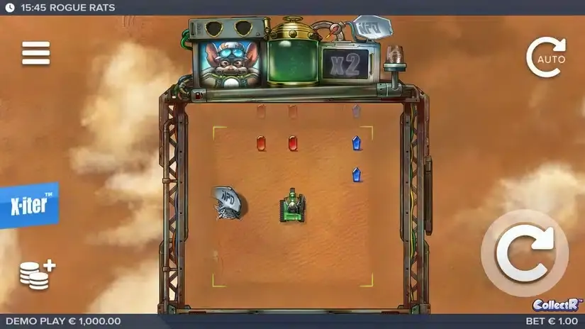 Rogue Rats of Nitropolis slot screenshot 