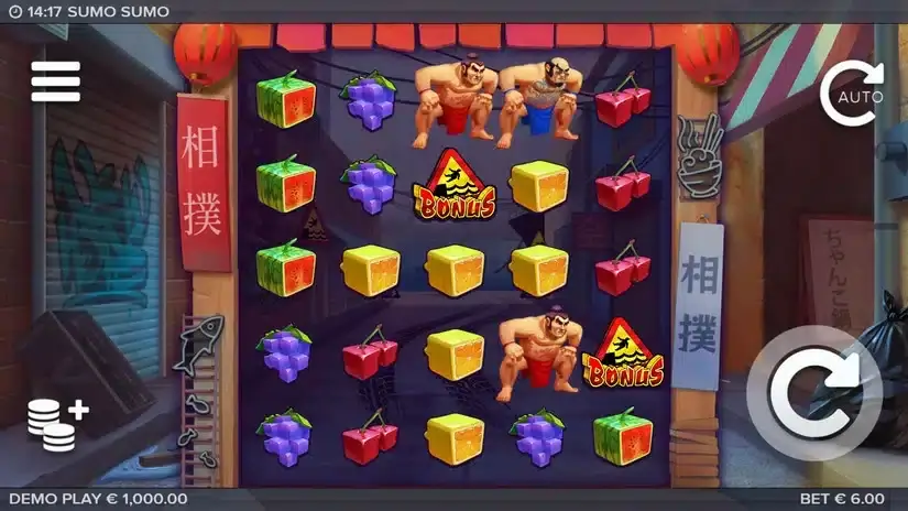 Sumo Sumo slot screenshot 1