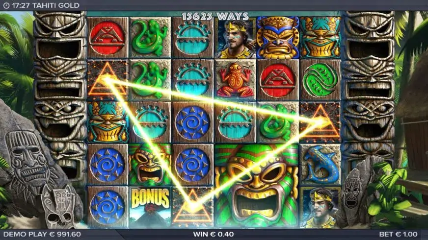Tahiti Gold slot screenshot 4