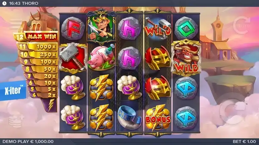 Thoro slot screenshot 