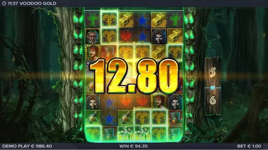 Voodoo Gold slot screenshot 4