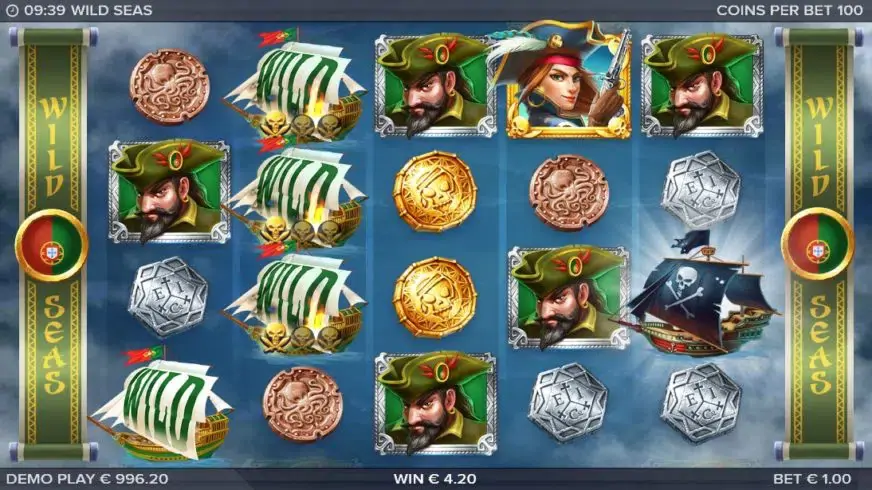 Wild Seas slot screenshot 6