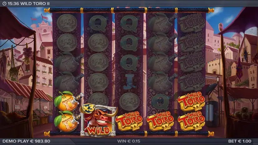 Wild Toro 2 slot screenshot 5