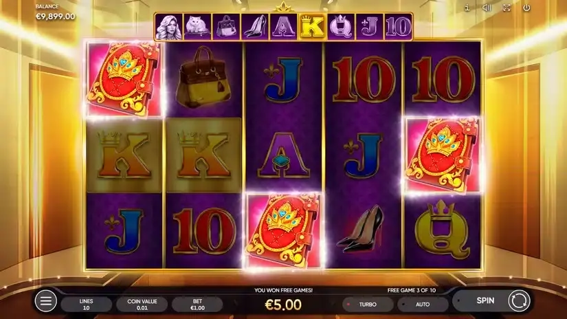 Book of Lady slot screenshot 7