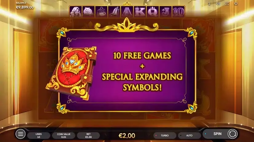 Book of Lady slot screenshot 5