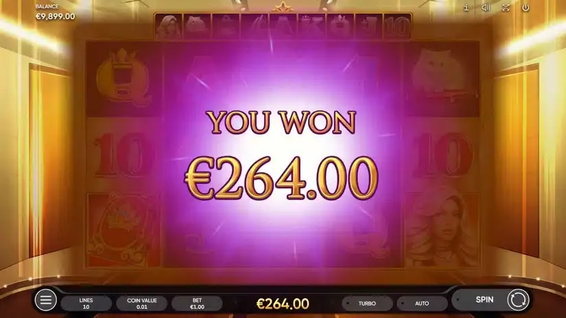 Book of Lady slot screenshot 