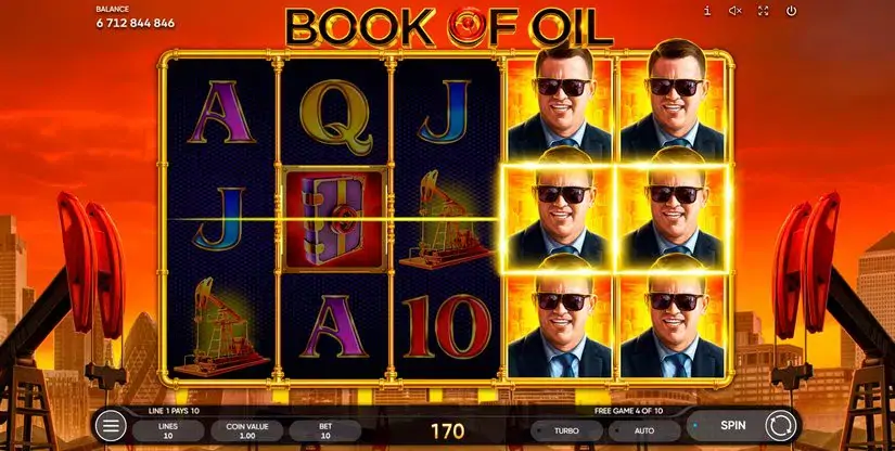 Book of Oil slot screenshot 