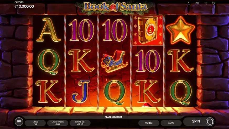 Book of Santa slot screenshot 