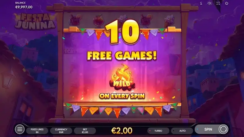 Festa Junina slot screenshot 3