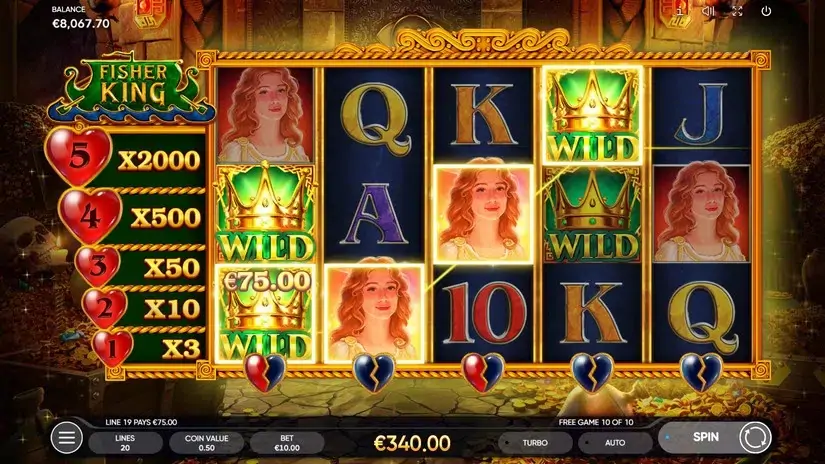 Fisher King slot screenshot 7