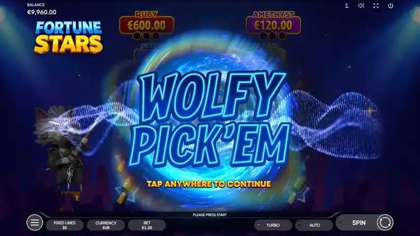 Fortune Stars slot screenshot 3