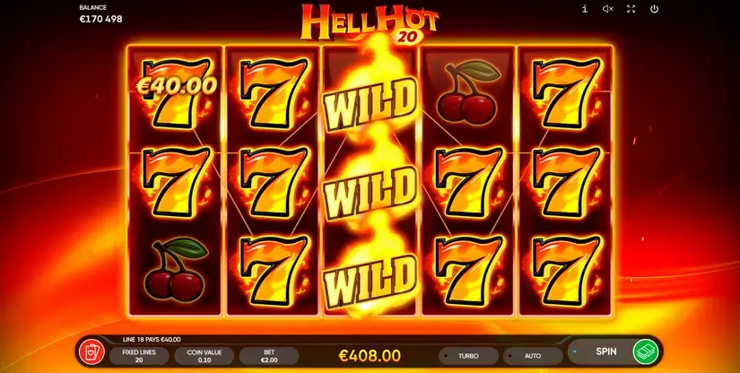 Hell Hot 20 slot screenshot 6