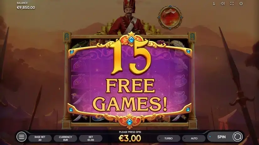 Janissaries slot screenshot 4