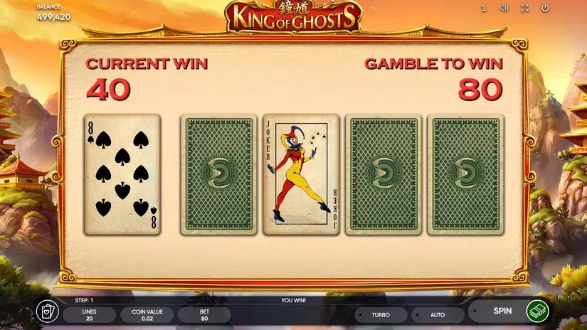 King of Ghosts slot screenshot 2