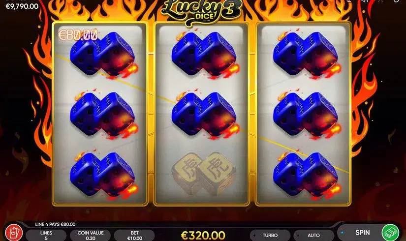 Lucky Dice 3 slot screenshot 1